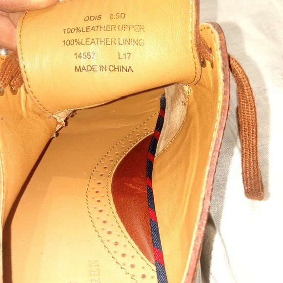 Polo Ralph Lauren Odis Brown Genuine Leather Derbys Size 9.5D main image 10